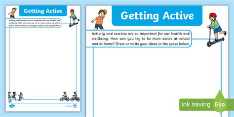Pretest: Getting Active .